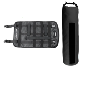 Vandtætte Cykelstyr Rørtasker - Style 3 Sort 7L