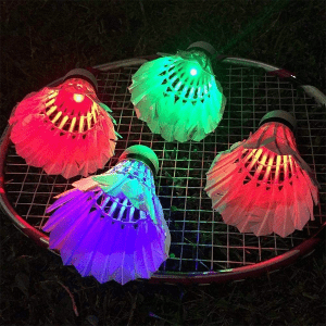 LED Belysning Badminton Fjerbold