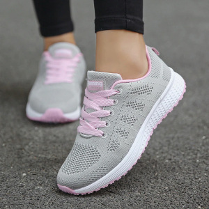 Dame Åndbare Sneakers Letvægts Sko