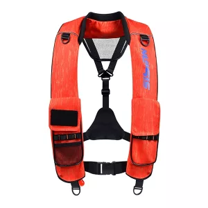Automatic Inflatable Life Jacket for Adults - Orange